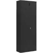 vidaXL Archiefkast 90x40x240 cm staal zwart