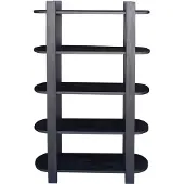 Giga Meubel Wandkast Luuk Zwart 120cm