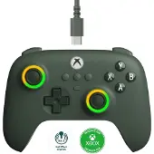 8Bitdo Ultimate C Dark Green - Controller Gamepad - Bedraad - Geschikt voor PC, Xbox One - Force Feedback - Groen