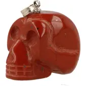 Spiru Schedel Hanger Jaspis Rood
