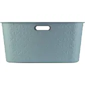 Curver Softex wasmand 45L Blauwgroen blauw Kunststof Wasmand