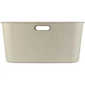 Curver Softex wasmand 45 liter krijtwit