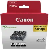 Canon PGI-35 triple pack Inktcartridge Zwart Multipack