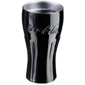 Coca Cola Glas - Zwart - 370 ml