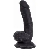 Kiotos Cox - Dildo 18,5 x 3,5 cm - Zwart
