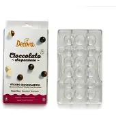 Decora Chocolade mal bolletjes, 25mm - decora