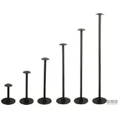 BREG Dekzeil - afdekzeil - steunpaal - Hoogte: 30 <> 140 cm