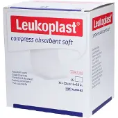 Leukoplast compress absorbent soft steriel 15 x 25 cm 15 stuks