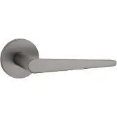 Aprile Massieve deurklinken ARNICA in titanium Ø 53x7 mm