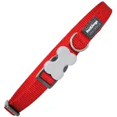 Red Dingo Hondenhalsband Red Dingo Soepel Rood (1,5 x 24-36 cm)