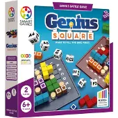 SmartGames Genius Square - Snel & Strategisch Denkspel - Meer dan 62.000 Puzzelcombinaties - Solospel & 2 Spelers - Vanaf 6 Jaar