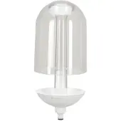 Gardena - ClickUp! vogelhuis Transparant, Wit Acryl
