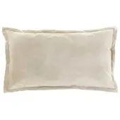 Unique living kussen basics 30x50cm dove white