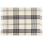 Beliani YUVALI - Plaid-Wit-Katoen