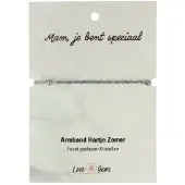 Ruben Robijn Hartje zomer armband Ioliet - Moederdag