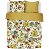Ten Cate Jet Originals Dekbedovertrek Katoen Satijn Yellow Touch - geel 240x200/220cm
