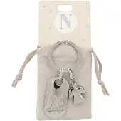 Depesche - Beschermengel sleutelhanger met letter N
