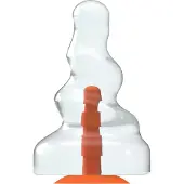 Dinoo - Primal Desires Extra Grote Dildo Met Zuignap Trike - Transparant