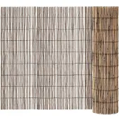 vidaXL Tuinscherm 600x80 cm riet