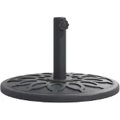 vidaXL Parasolvoet voor stok van Ø38 / 48 mm 12 kg rond