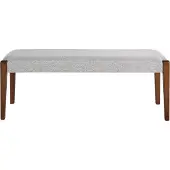 Beliani ELYRIA - Hocker-Grijs-Polyester