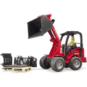 BRUDER 2191 Shovel met Voorlader en Accessoires