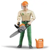 BRUDER Boswerker Met Accessoires 60030