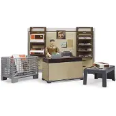 BRUDER Speelset - bworld - UPS Parcel Shop - 62250 - - OneSize - Speelgoed