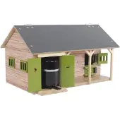 Kids Globe Paardenstal met 2 Boxen en Berging 1:32