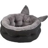 Beliani KEPEZ - Dierenbedje-Grijs-Polyester