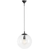 Aldex Glazen hanglamp 562 , dimbaar, helder / transparant, Woon-/ Eetkamer, Glas, Modern, hanglamp