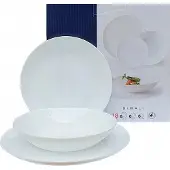 Luminarc Diwali serviesset 18 delig/ 6 personen - Wit