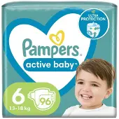Pampers Active Baby Luiers Maat 6 (13-18 Kg) 96 Stuks