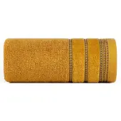 Eurofirany Luxe Amanda Badhanddoek 70x140cm Mosterdgeel Katoen