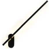 Toolight Elegante LED wandlamp - zwart - 92.5 x 7.5 cm - neutrale kleurtemperatuur