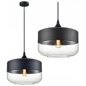 Toolight App021-1Cp Zenit D Hanglamp Zwart 19,5X25X19,5Cm