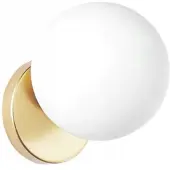 Toolight Gouden wandlamp - elegant design - 23 x 20 cm - E27 fitting