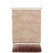 Beliani SABO - Stoffen wanddecoratie-Beige-Katoen