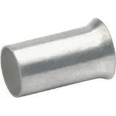 Klauke 716 Adereindhulzen 0.75 mm² Ongeïsoleerd Zilver 1000 stuk(s)