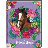Top 1 Toys Vriendenboek Paarden - Vriendenboek 4+ - Ruimte voor persoonlijke gegevens en foto's - Paars Multi