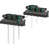 Wera 454/7 HF Set 1 Inbussleutelset Werkplaats Grootte 2.5 mm Koplengte: 100 mm 1 stuk(s)