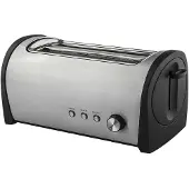Big Buy Cooking Roestvrij Staal Broodrooster 1400w 2 Sleuven