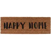 Present Time deurmat happy home - 75x25x1,5cm