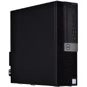 DEL Dell Optiplex 5060 SFF, desktop-pc met Intel Core i5-8500 processor, 16GB geheugen, 256GB SSD. Één maat / EU-stekker, 220V. Één maat