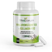 VitaSanum hyaluronzuur 100 + collageen 400 120 St