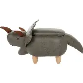 Beliani TRICERATOPS - Dierenhocker-Groen-Polyester