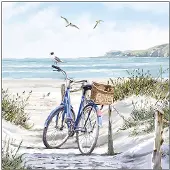 Ambiente Servetten Bike at the Beach 33x33cm