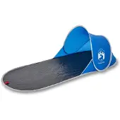 vidaXL Strandtent pop-up waterdicht azuurblauw