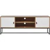 Beliani NUEVA - TV-kast-Lichte houtkleur-MDF