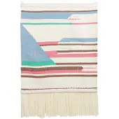 Beliani MOOLA - Stoffen wanddecoratie-Beige-Katoen